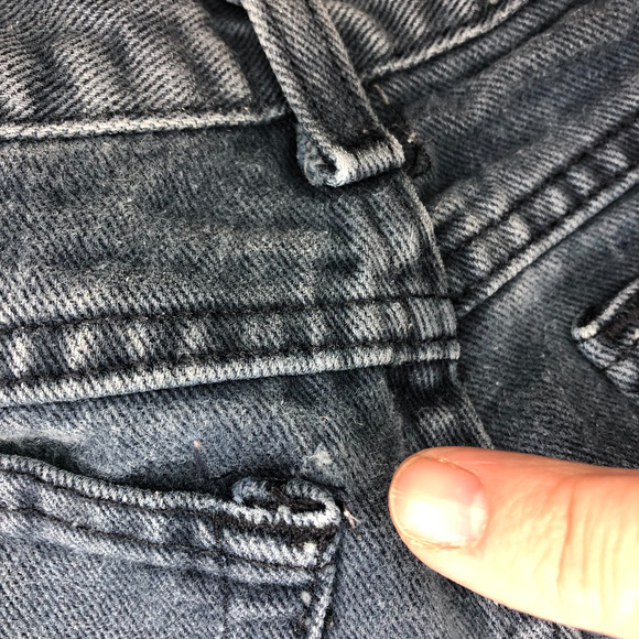VTG LL bean Jeans Womens 10‎ Blue Double L Relaxed Fit High Rise Tapered Leg Y2K - Picture 10 of 10